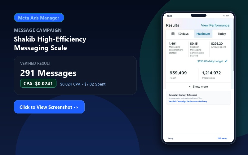Shakib High-Efficiency Messaging Scale