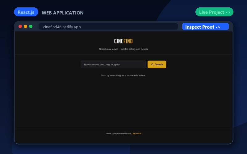 CineFind Movie & Media Discovery